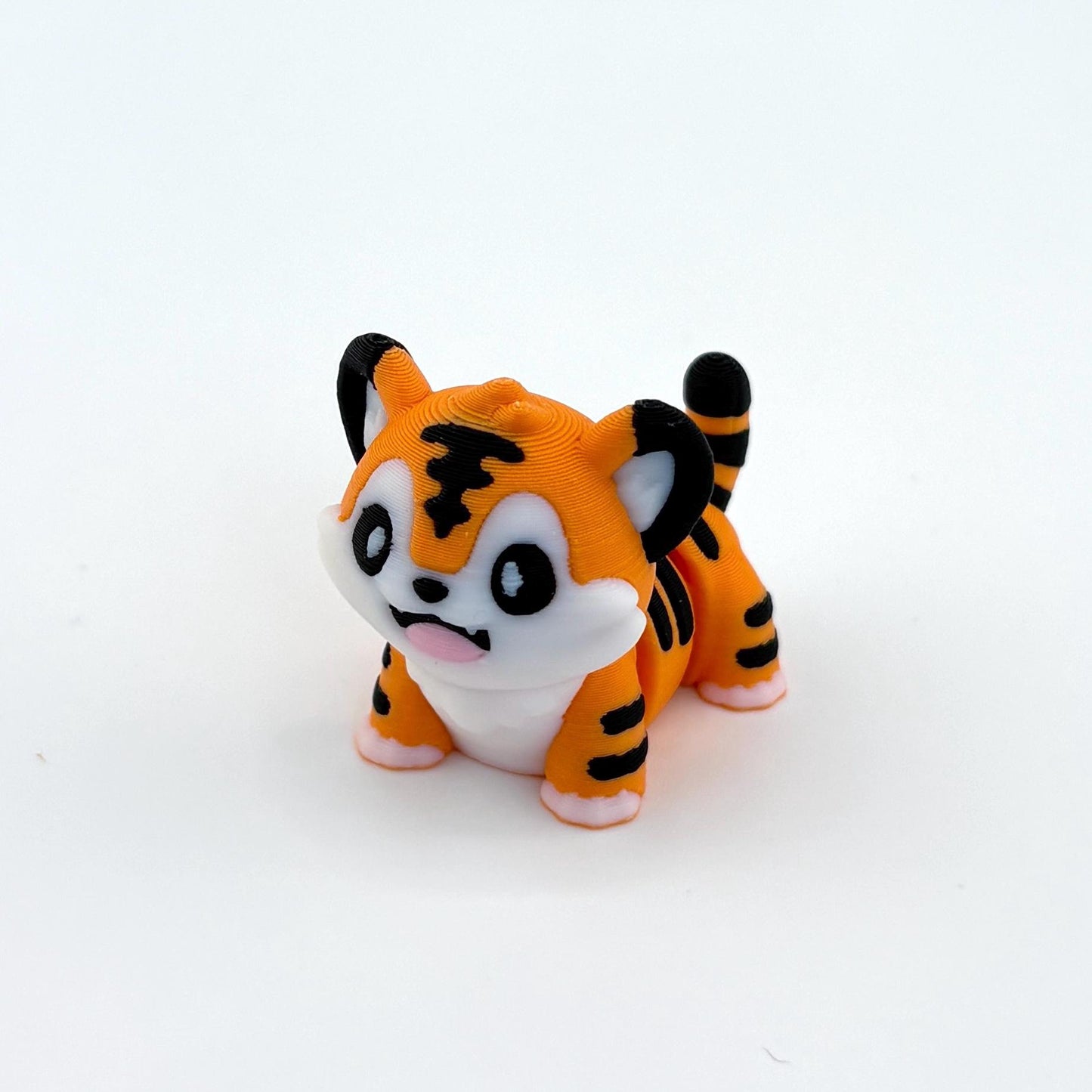 Baby Safari Animals 3D Printed Fidget Toys | Articulated Flexis – Lion, Tiger, Giraffe, Elephant, Koala, Hippo, Capybara, Sloth