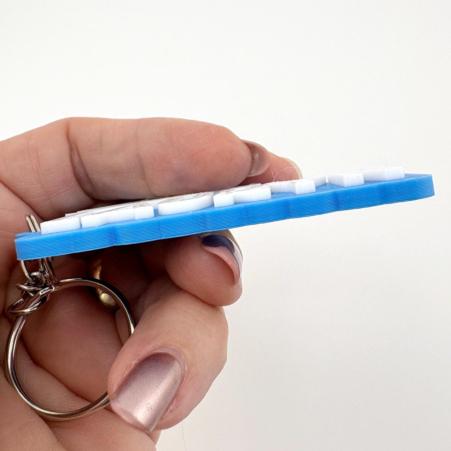 Personalized Swim Name Tag Keychain