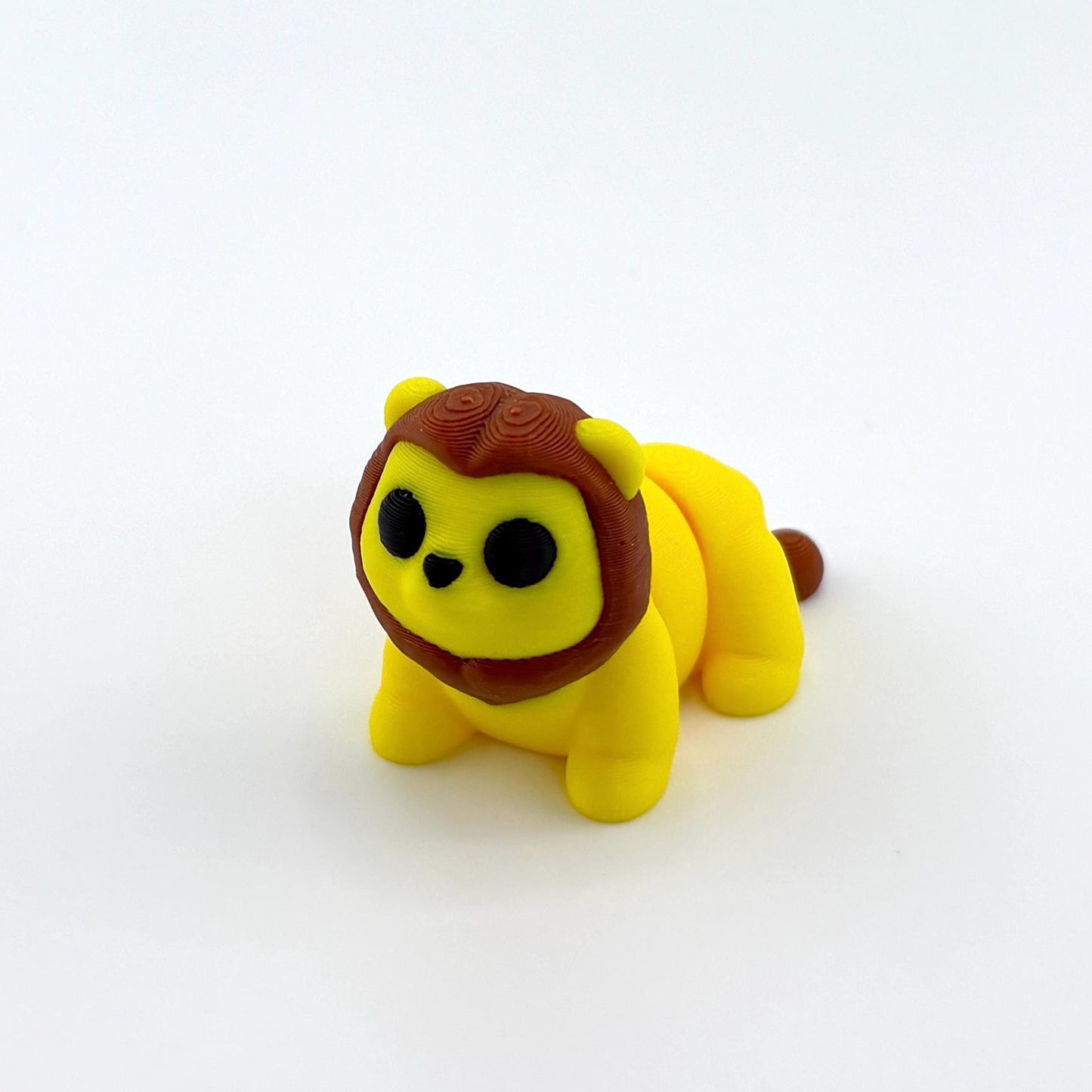 Baby Safari Animals 3D Printed Fidget Toys | Articulated Flexis – Lion, Tiger, Giraffe, Elephant, Koala, Hippo, Capybara, Sloth