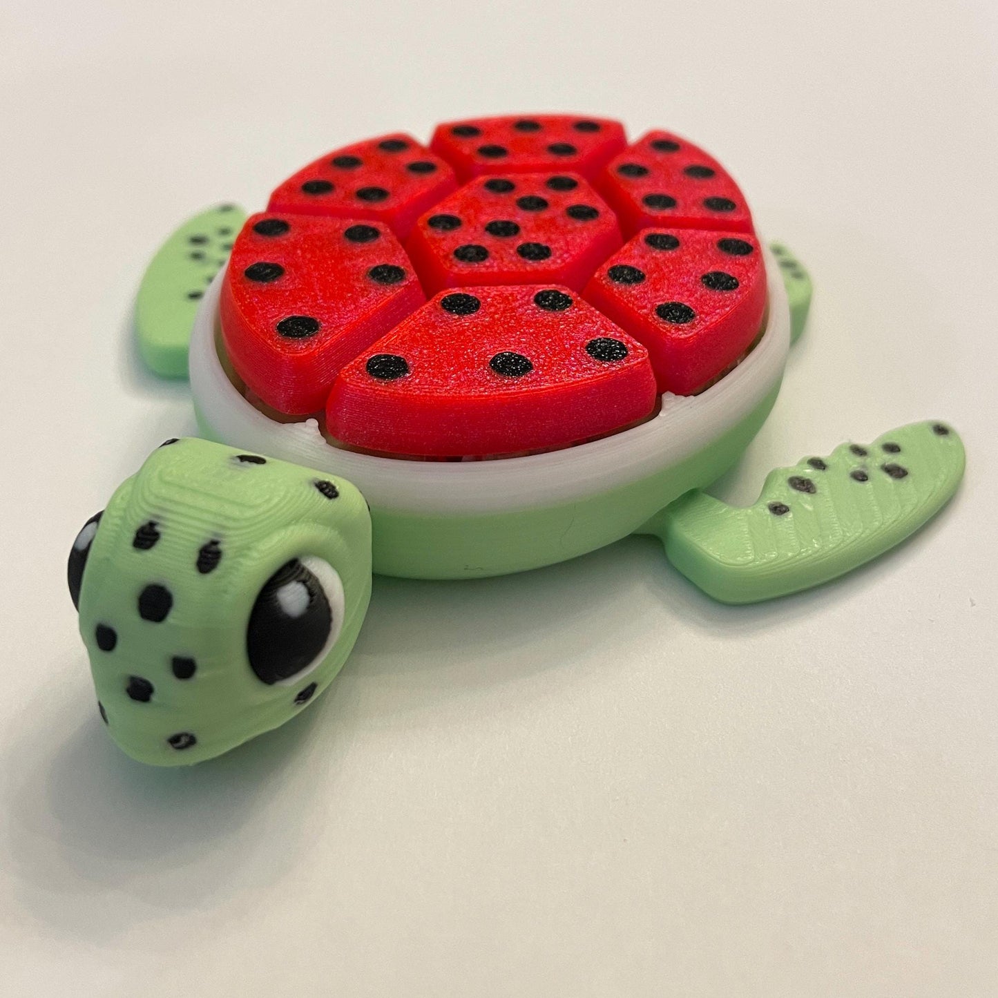 Turtle Multi-Key Sensory Clicker Fidget Toy - Fruit