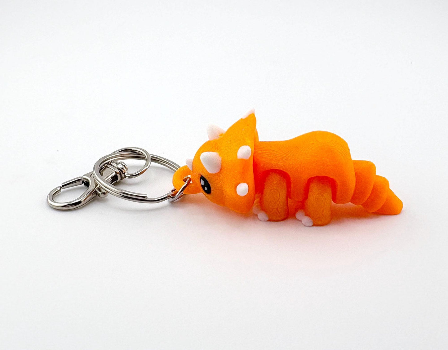 Baby Dinosaur Keychain - Stegosaurus T-Rex Toothless Triceratops