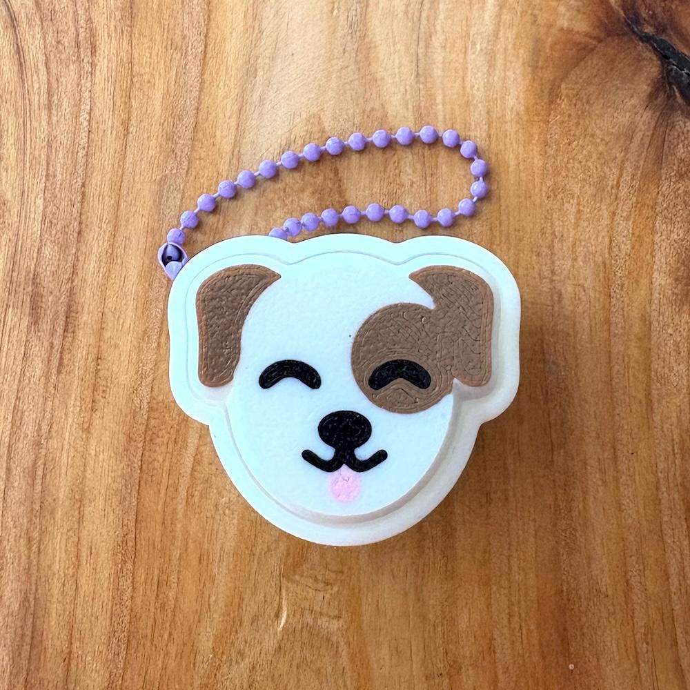 Dog Key Clicker Fidget Keychain