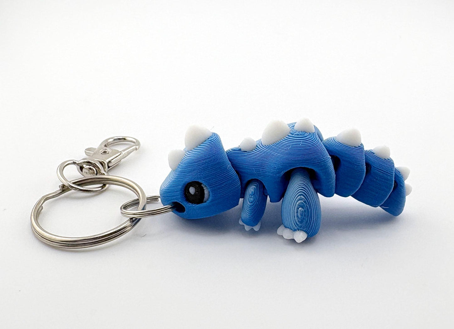 Baby Dinosaur Keychain - Stegosaurus T-Rex Toothless Triceratops