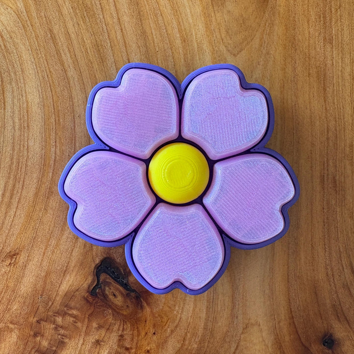 Flower Multi-Key Clicker/Spinner Fidget
