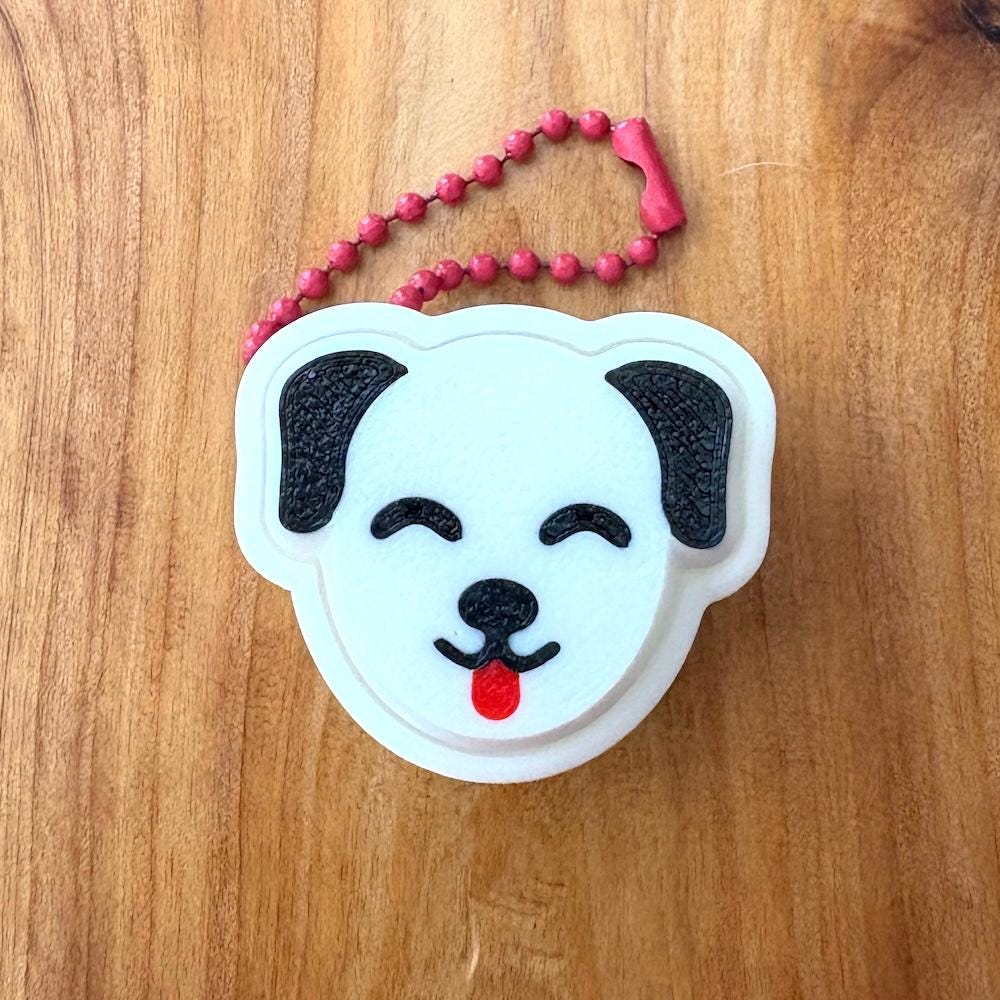 Dog Key Clicker Fidget Keychain