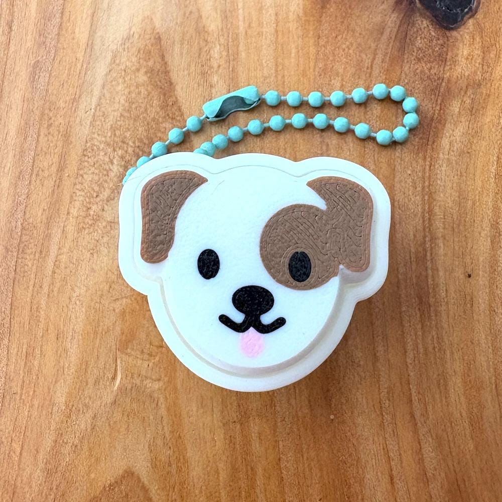 Dog Key Clicker Fidget Keychain