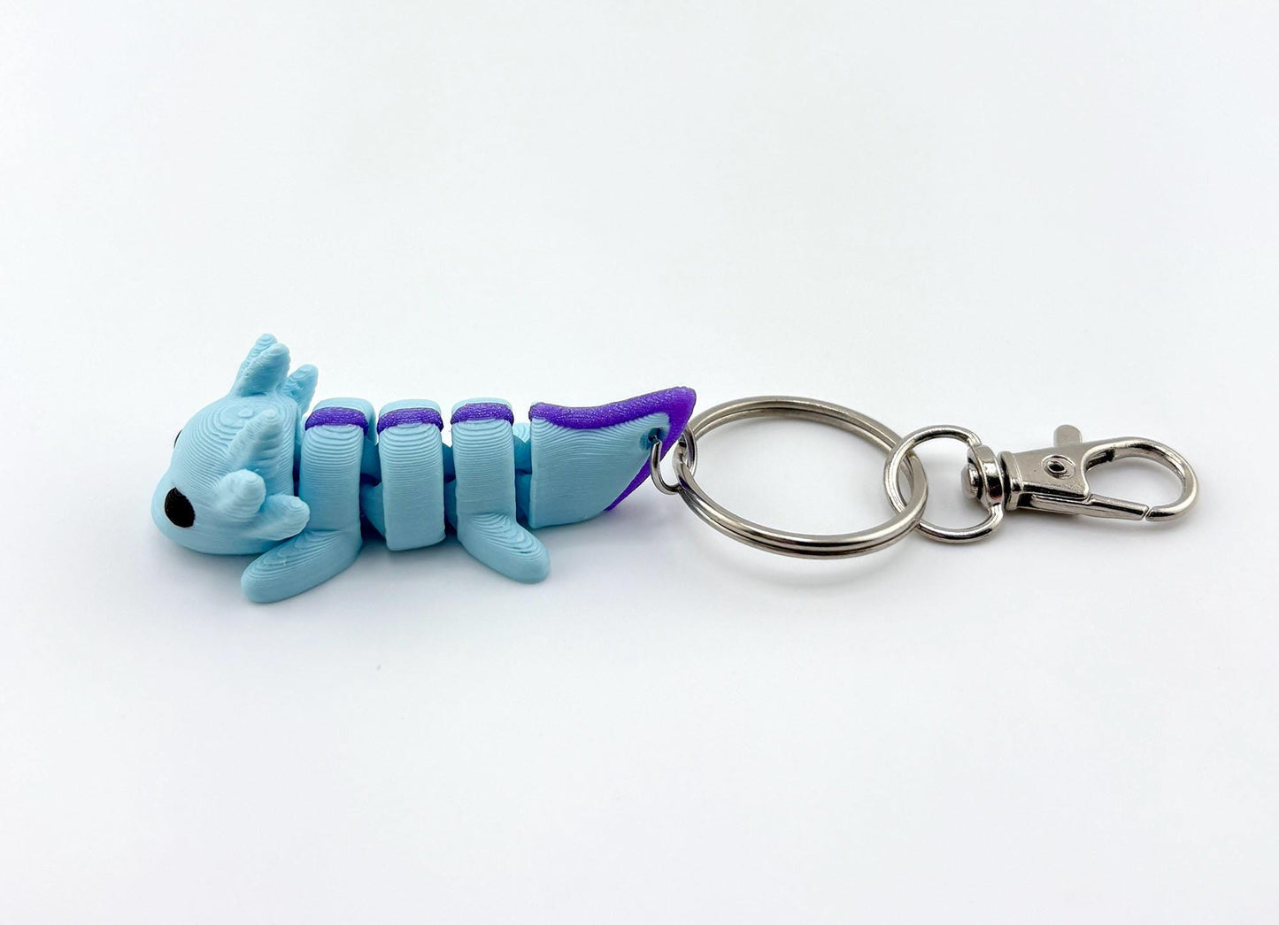 Baby Sea Creature Keychains - Shark, Dolphin, Narwhal, Axolotl, Flexi, Keychain