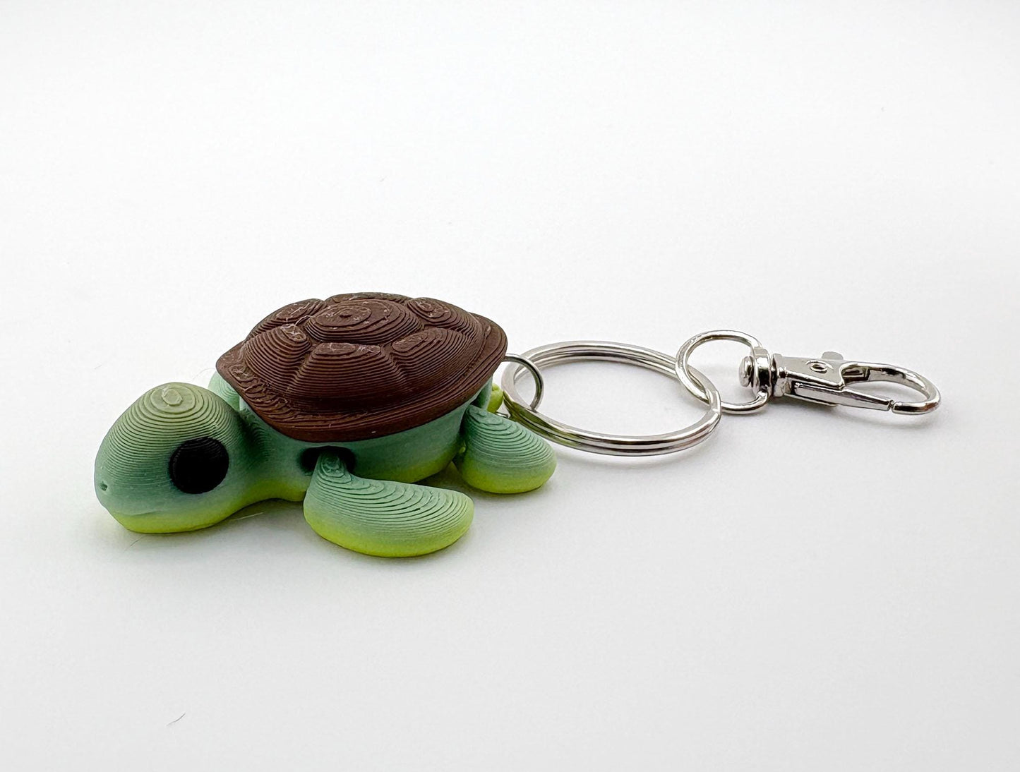 Baby Animal Keychain Set 2 - Beaver, Platypus, Turtle, Panda, Capybara