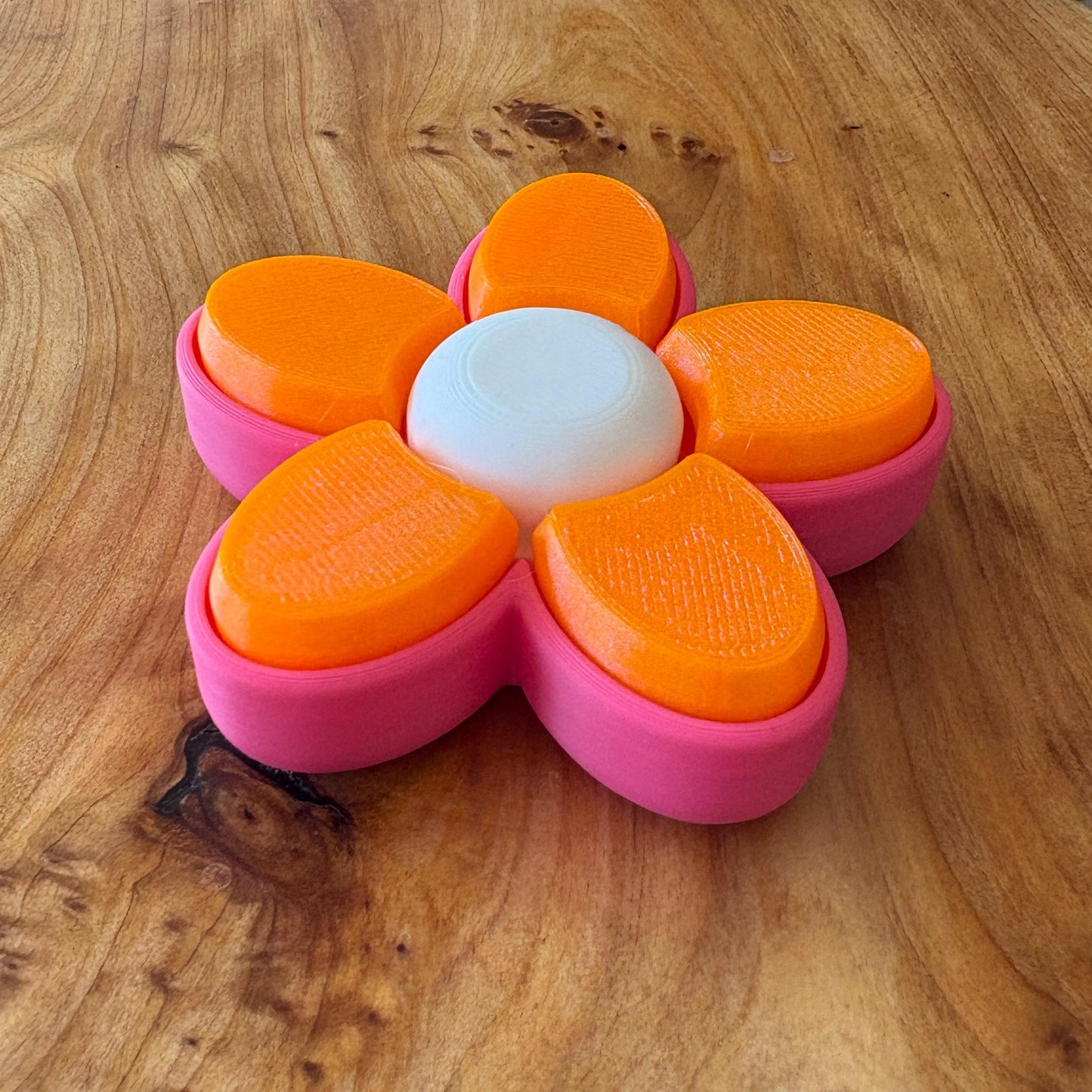 Flower Multi-Key Clicker/Spinner Fidget