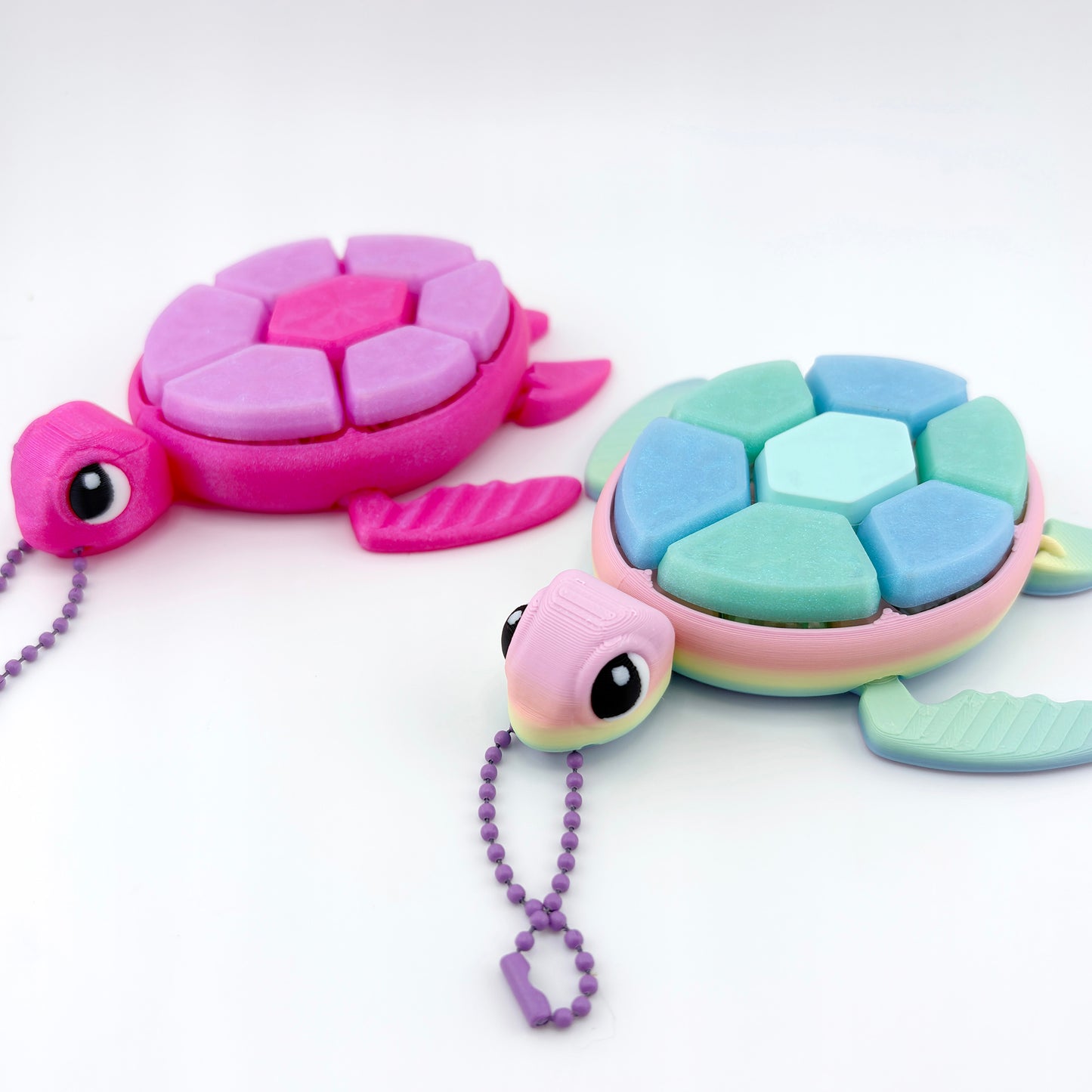 Turtle Multi-Key Sensory Clicker Fidget Toy