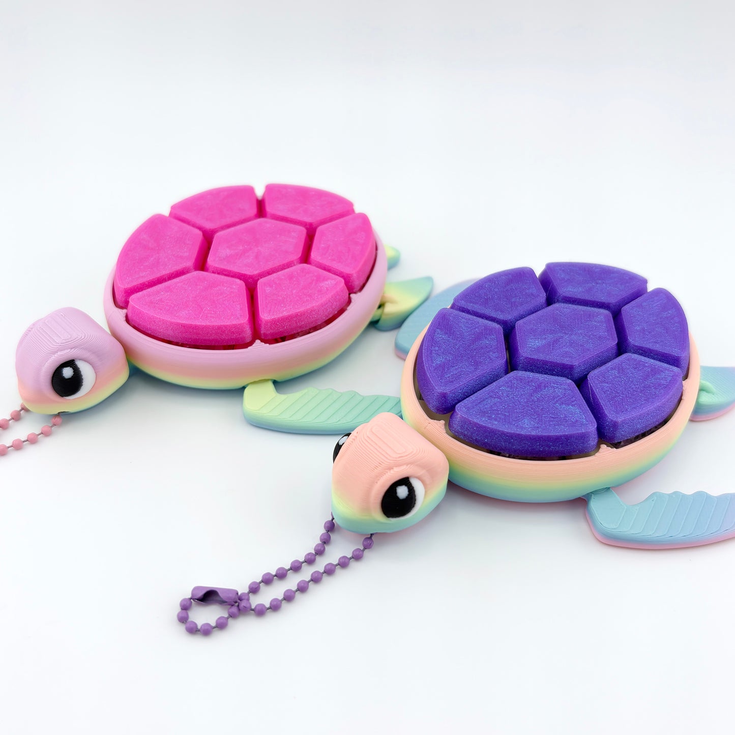 Turtle Multi-Key Sensory Clicker Fidget Toy