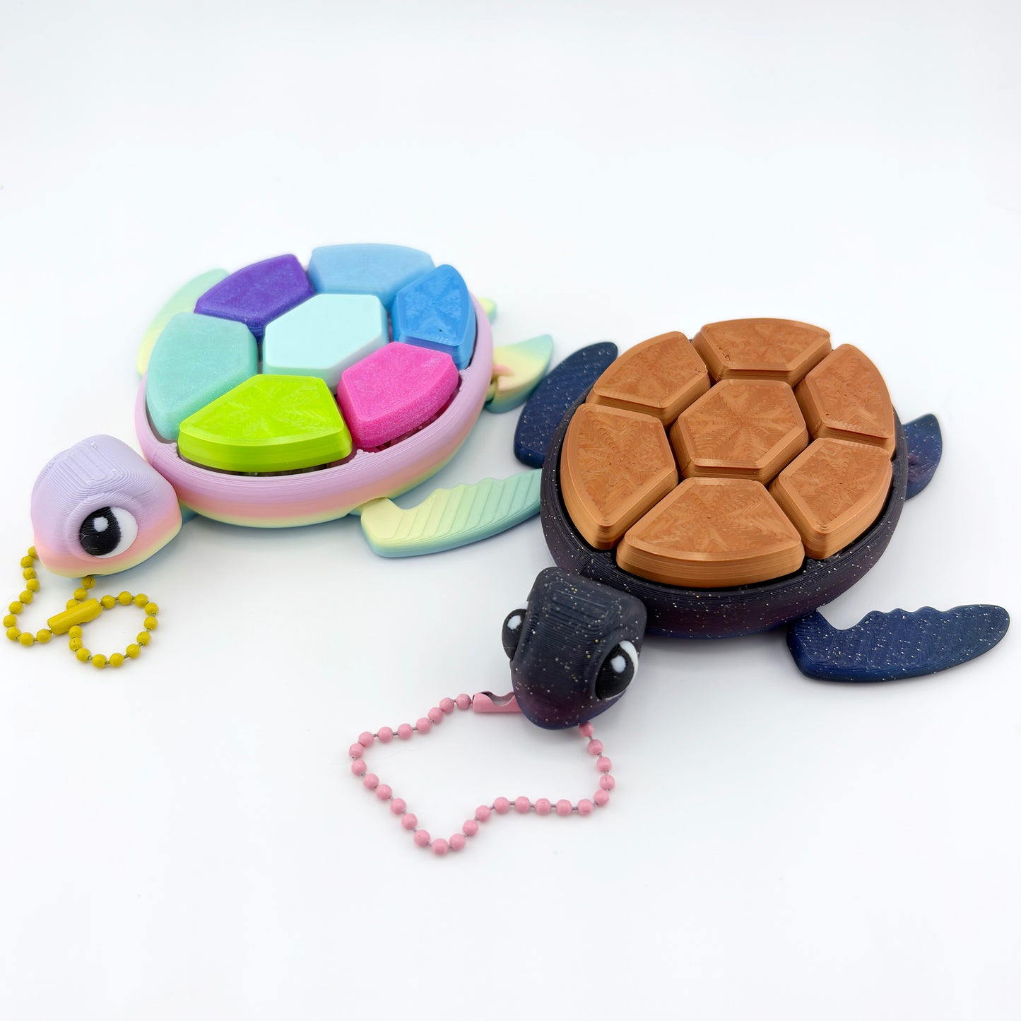 Turtle Multi-Key Sensory Clicker Fidget Toy