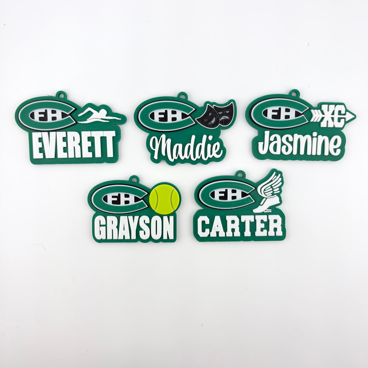 Personalized FHC Name Keychain - Sports/Club