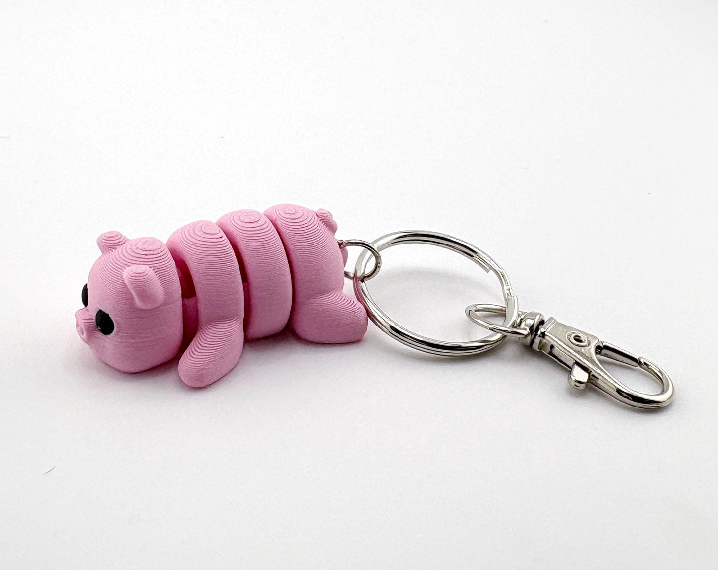 Baby Animal Keychain Set 1 - Dog, Cat, Pig, Unicorn, Snail