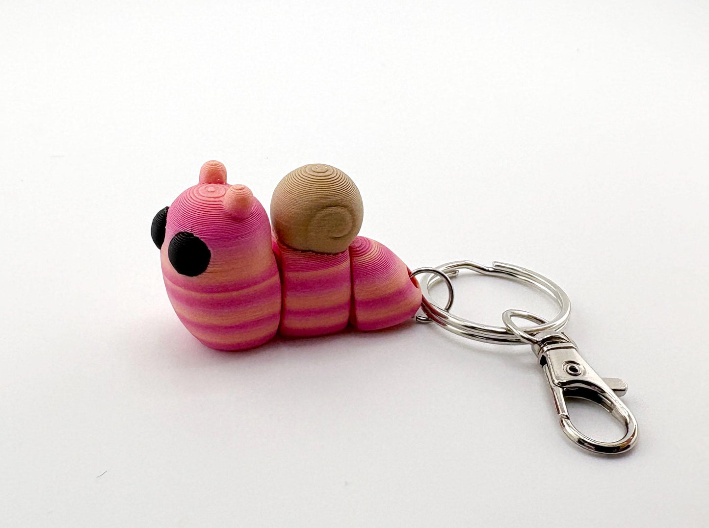 Baby Animal Keychain Set 1 - Dog, Cat, Pig, Unicorn, Snail