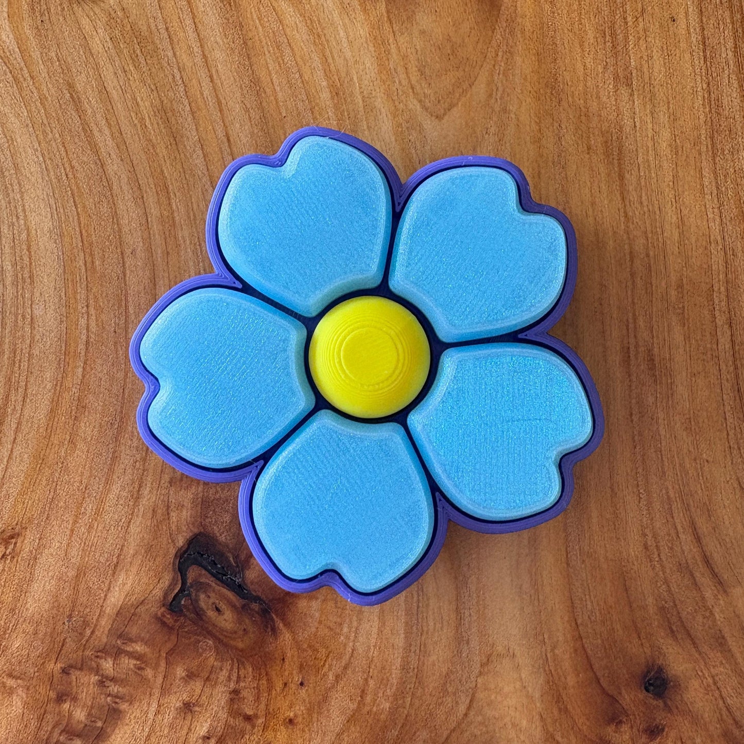 Flower Multi-Key Clicker/Spinner Fidget