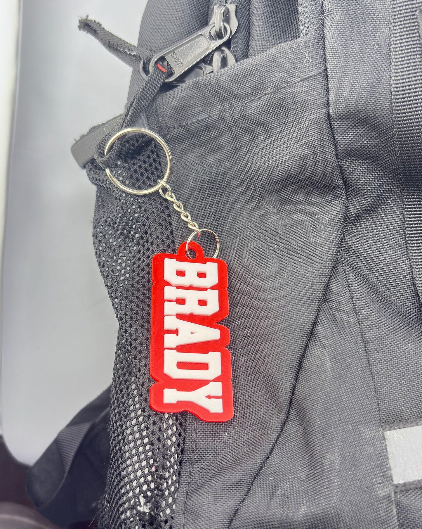 Personalized Name Tag Keychain SMALL