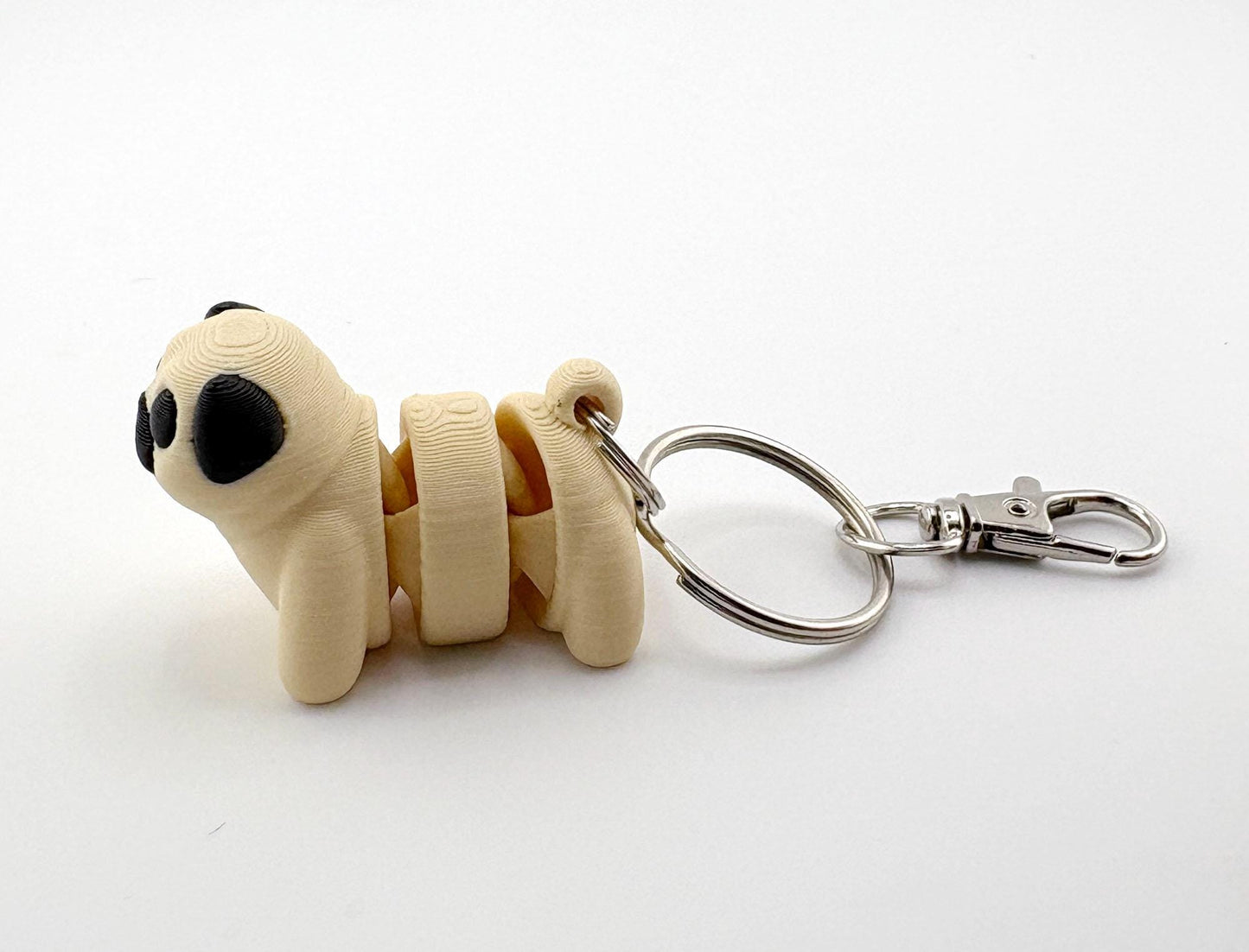 Baby Animal Keychain Set 1 - Dog, Cat, Pig, Unicorn, Snail