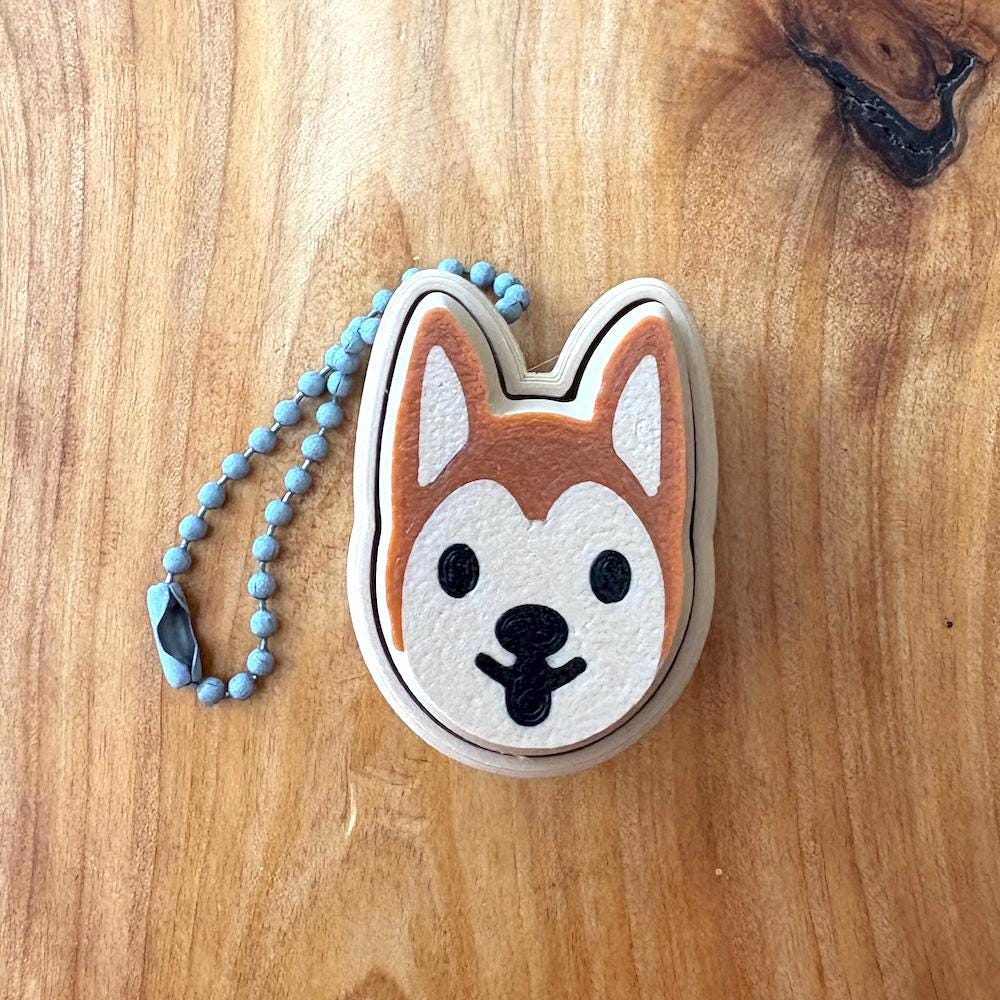 Dog Key Clicker Fidget Keychain
