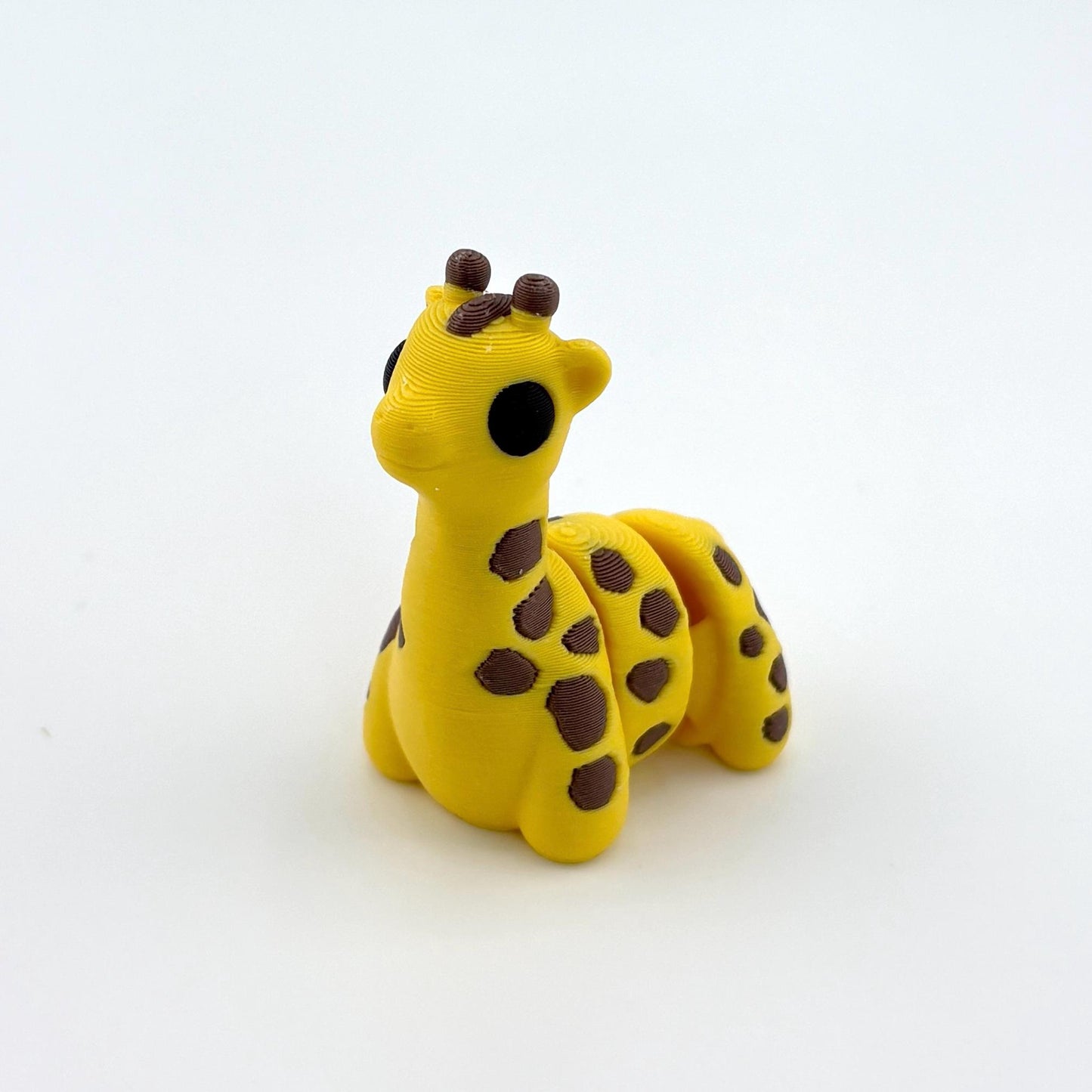 Baby Safari Animals 3D Printed Fidget Toys | Articulated Flexis – Lion, Tiger, Giraffe, Elephant, Koala, Hippo, Capybara, Sloth