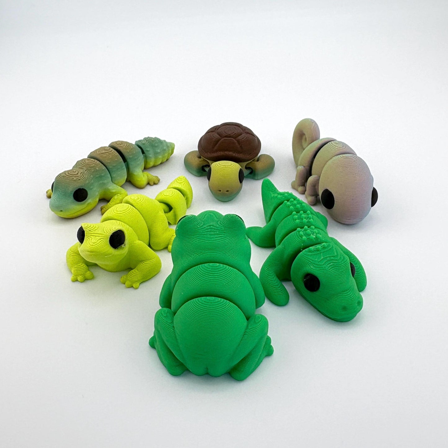 Baby Reptiles – Turtle, Frog, Chameleon, Crocodile, Leopard Gecko, Lizard