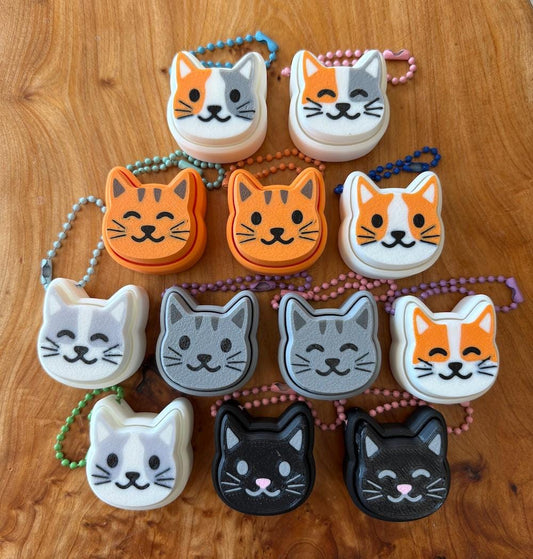 Cat Key Clicker Fidget Keychain