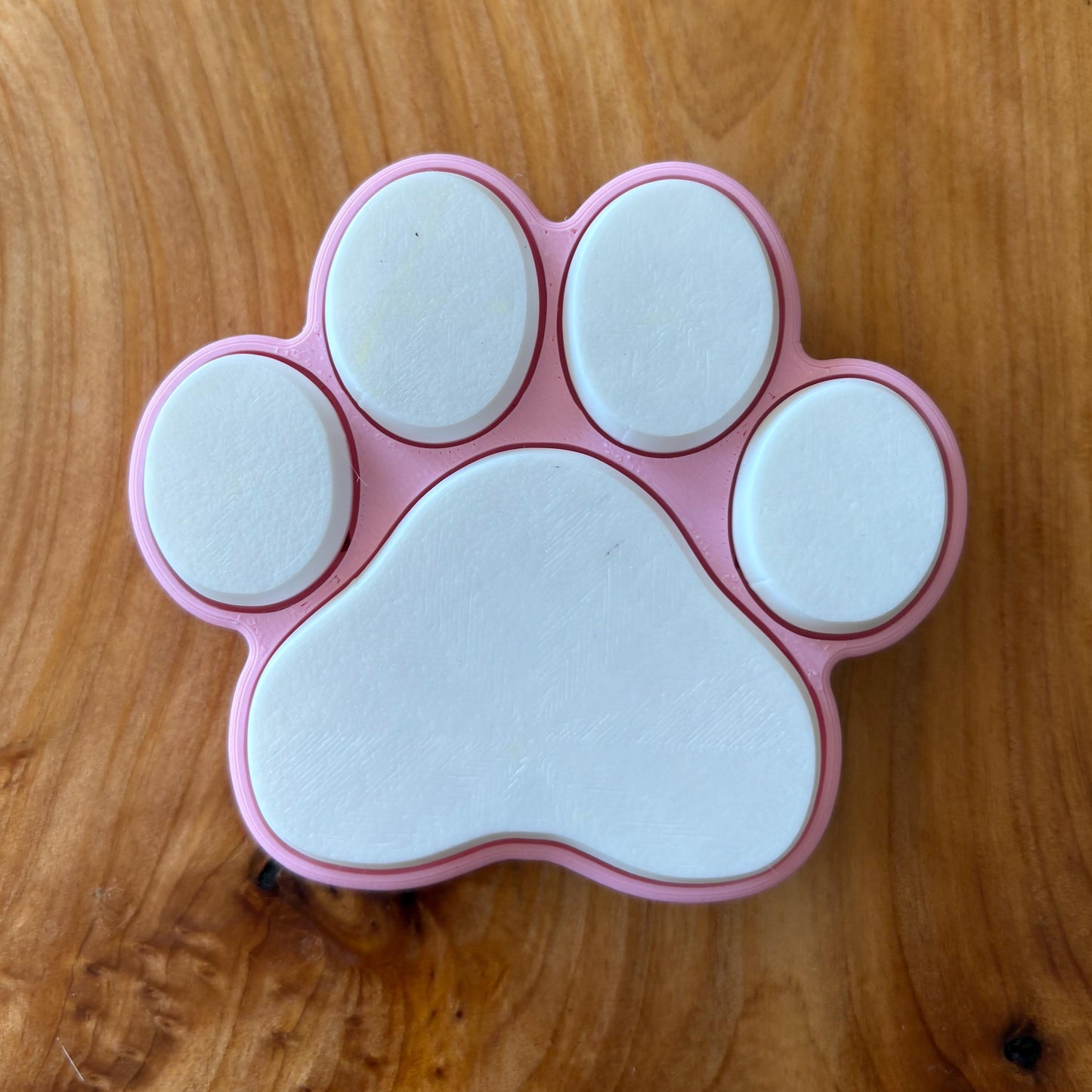Cat/Dog Paw Multi-Key Clicker Fidget Keychain