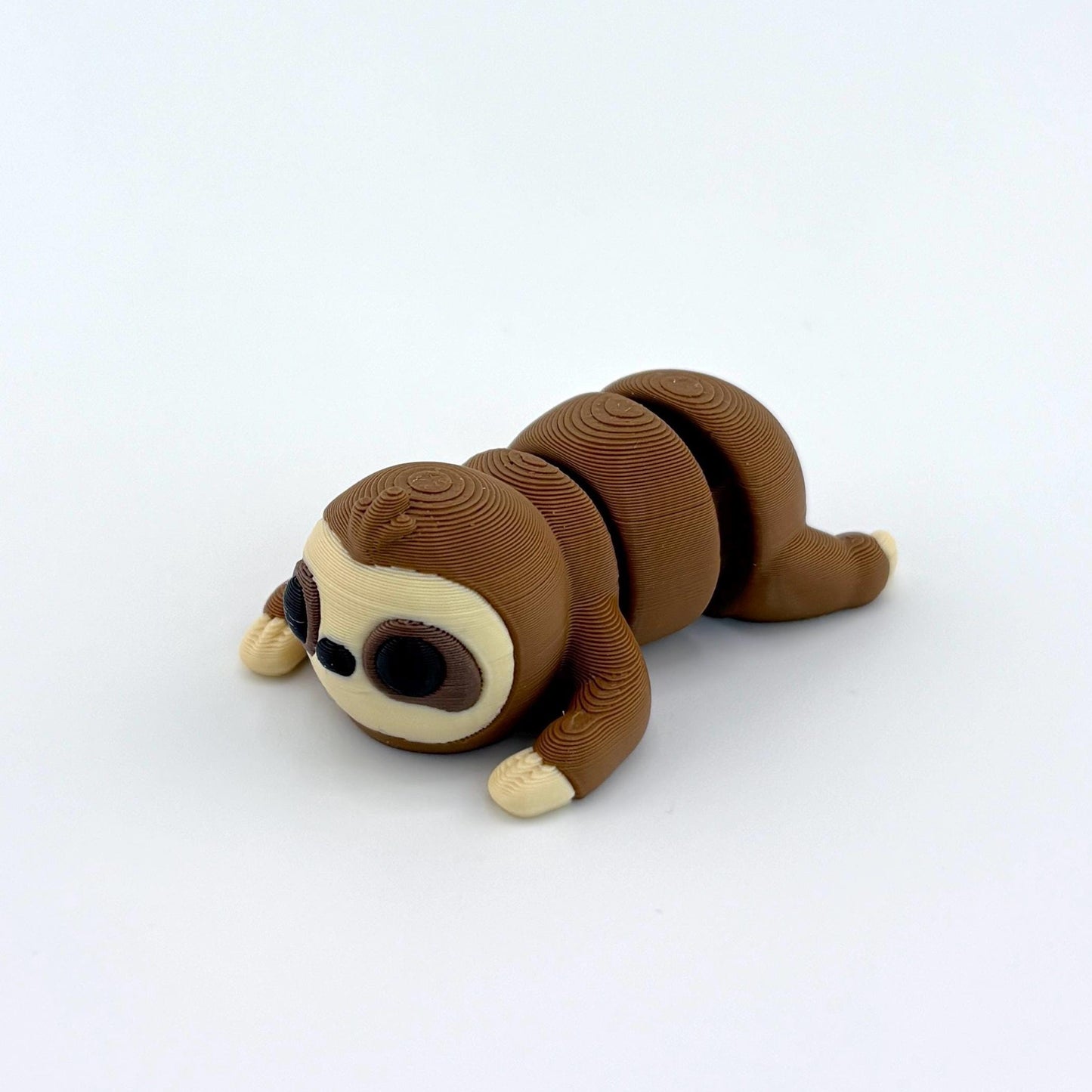 Baby Safari Animals 3D Printed Fidget Toys | Articulated Flexis – Lion, Tiger, Giraffe, Elephant, Koala, Hippo, Capybara, Sloth