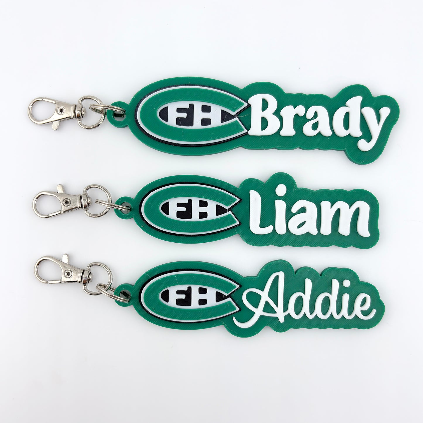 Personalized FHC Name Keychain - Horizontal