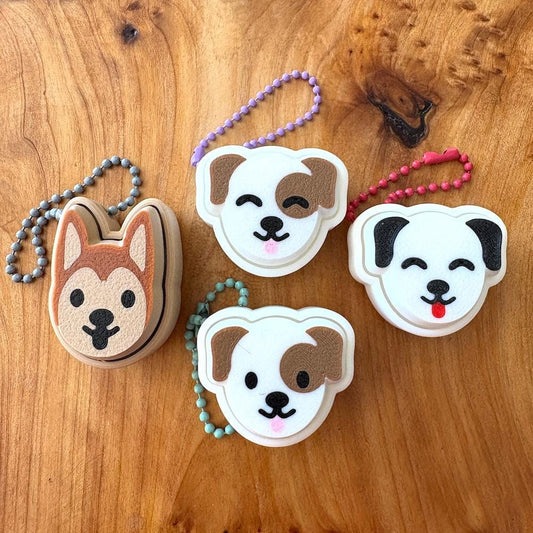 Dog Key Clicker Fidget Keychain