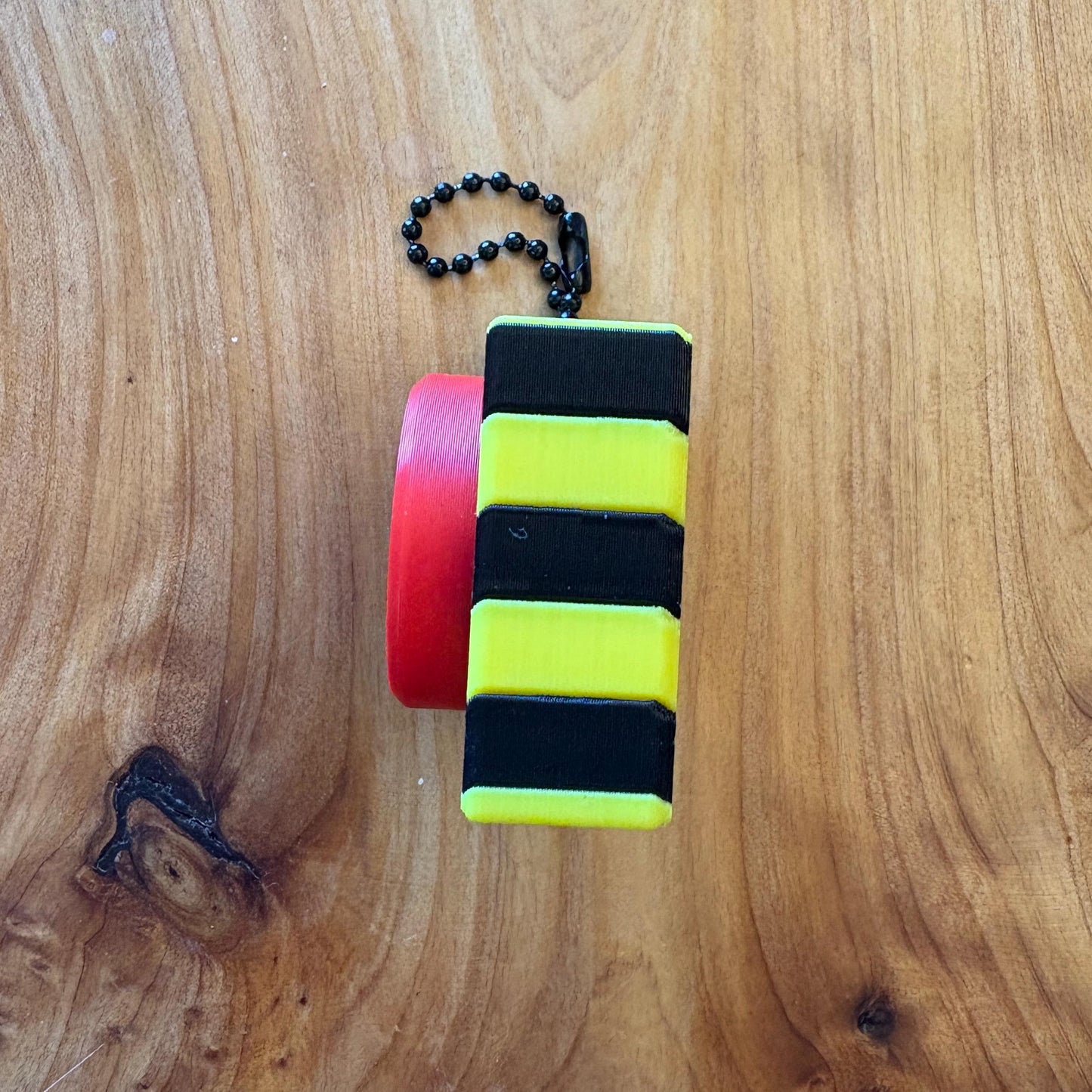 PANIC Button Clicker Fidget Keychain