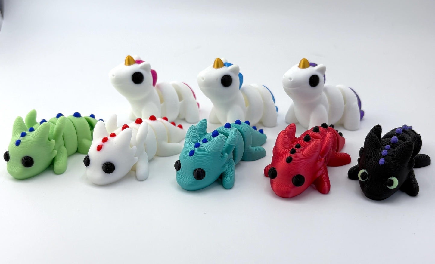 Baby Mythical Creatures - Dragon, Unicorn